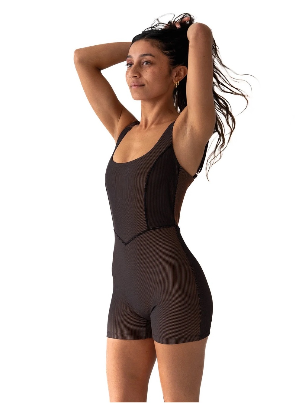 Swimsuit Romper - Contour Bodysuit Luxe Rib